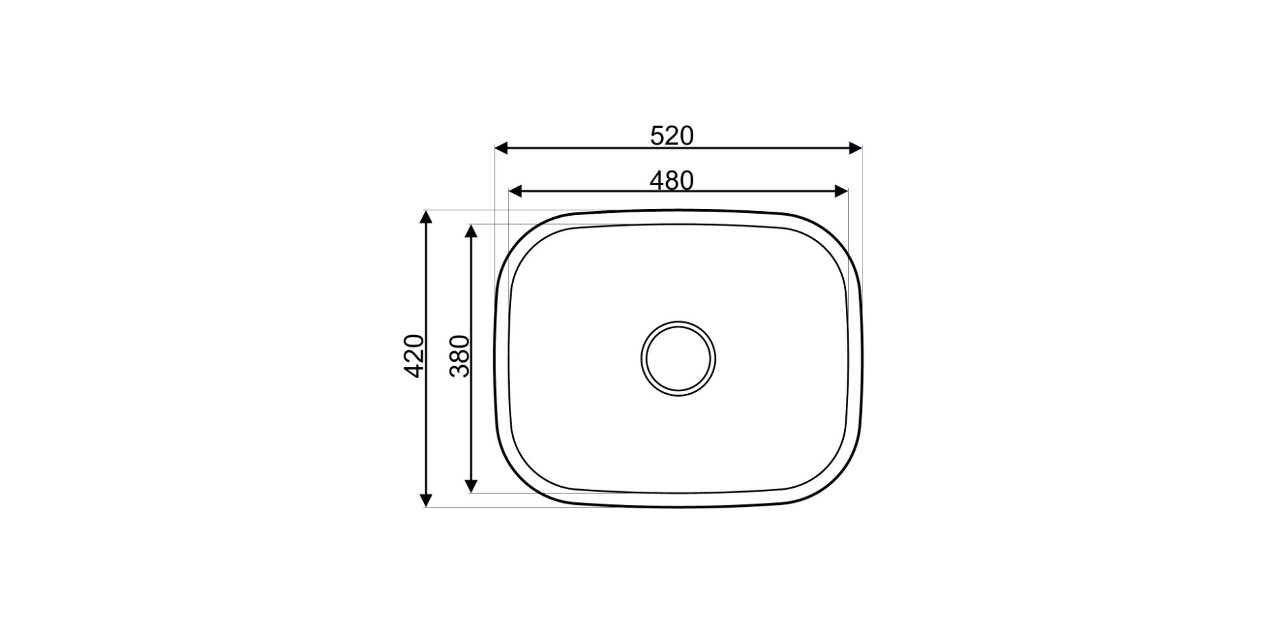 Undermount R100 Serisi As 20 resmi