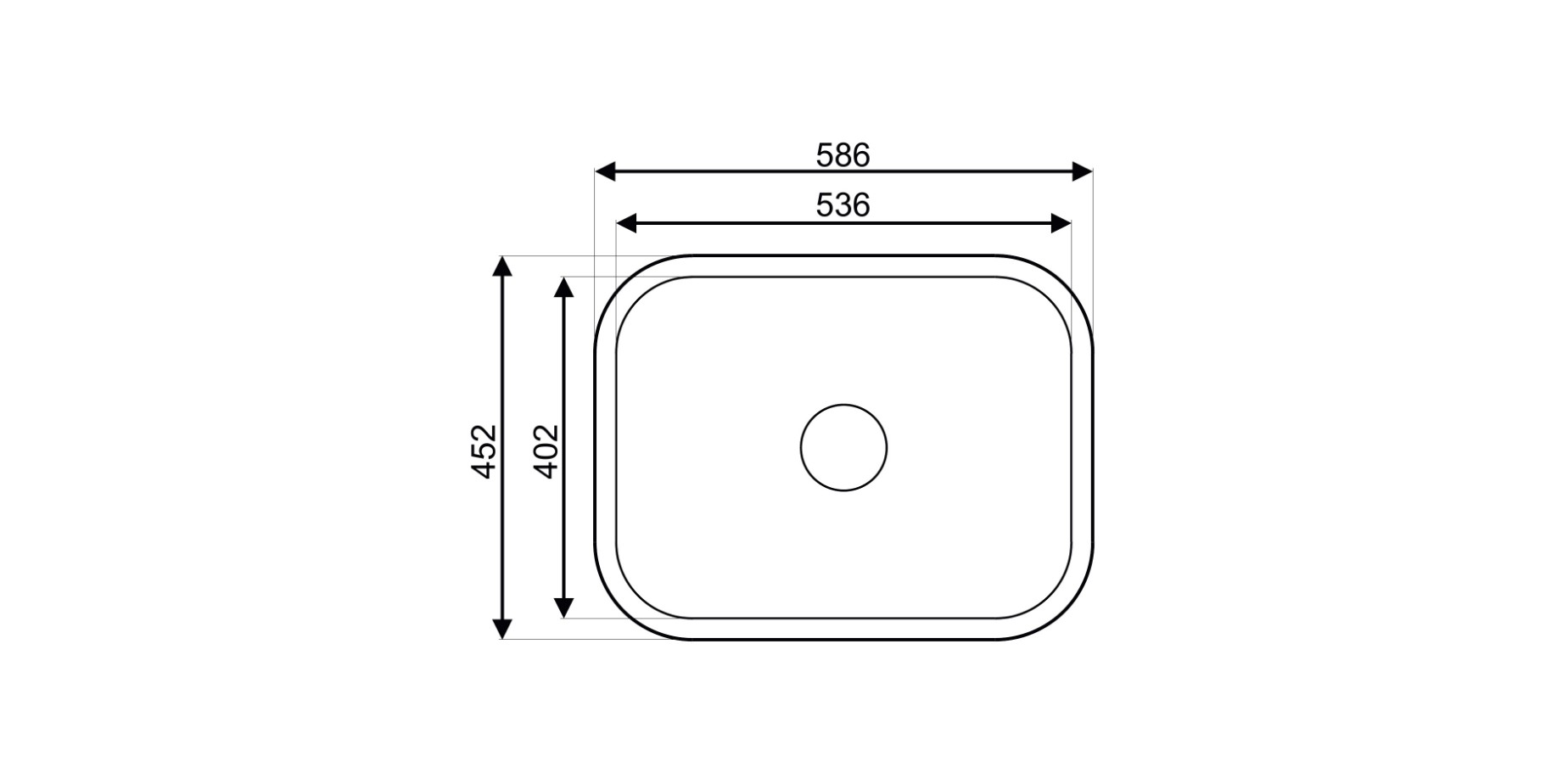 Undermount  R100 Serisi  As 350 resmi