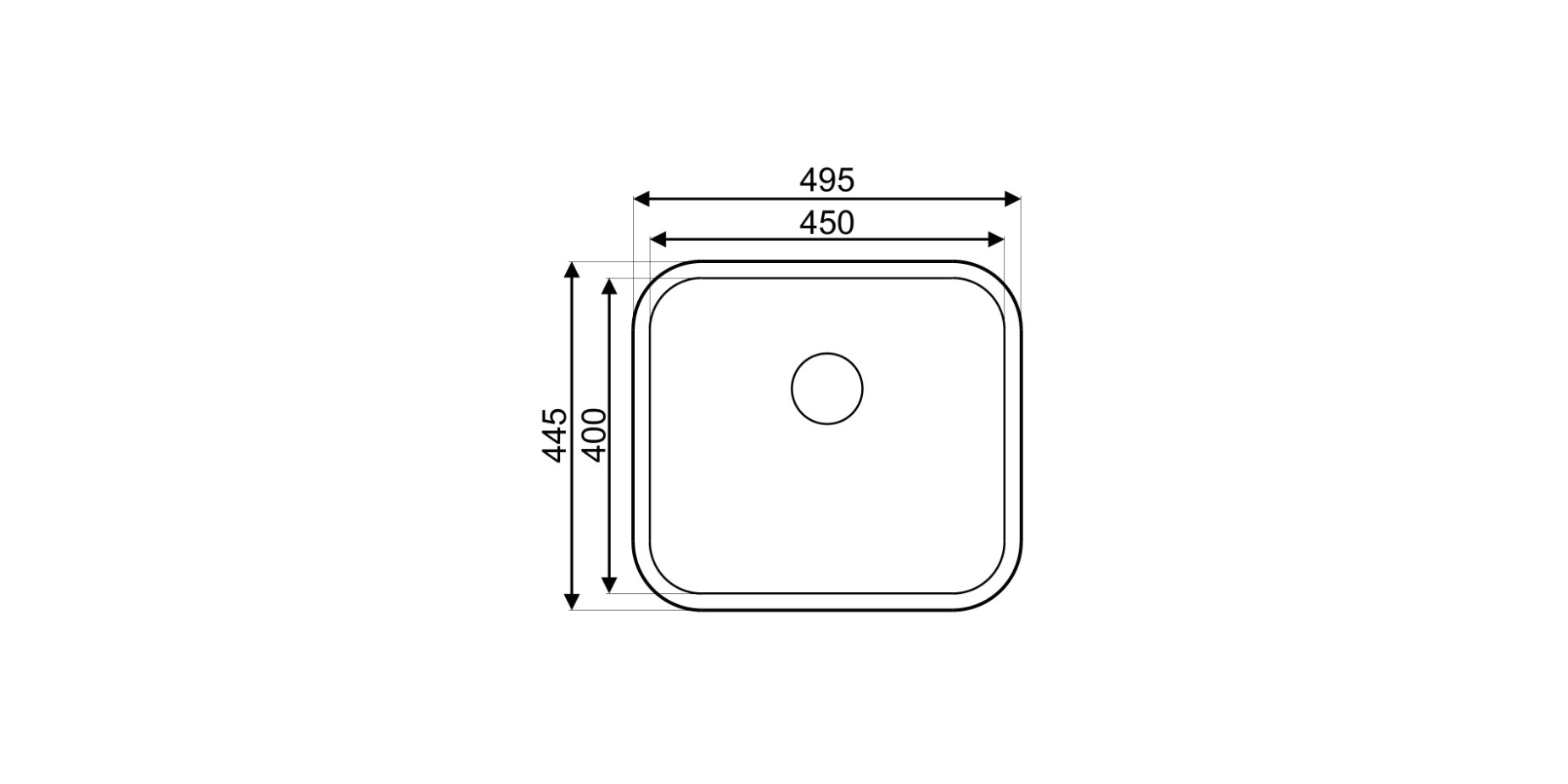 Undermount  R65 Serisi As 334 resmi