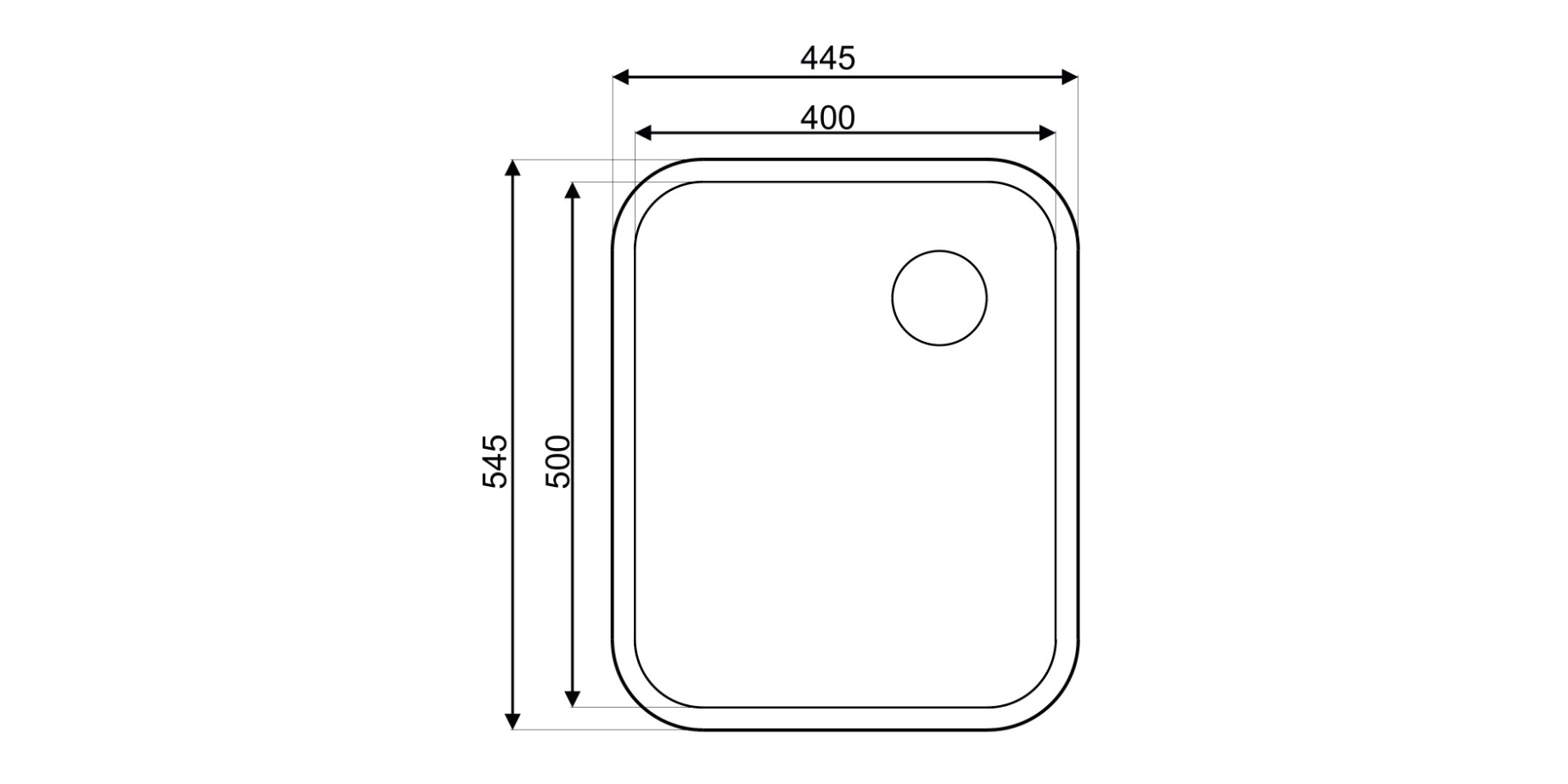 Undermount  R65 Serisi As 339-R resmi