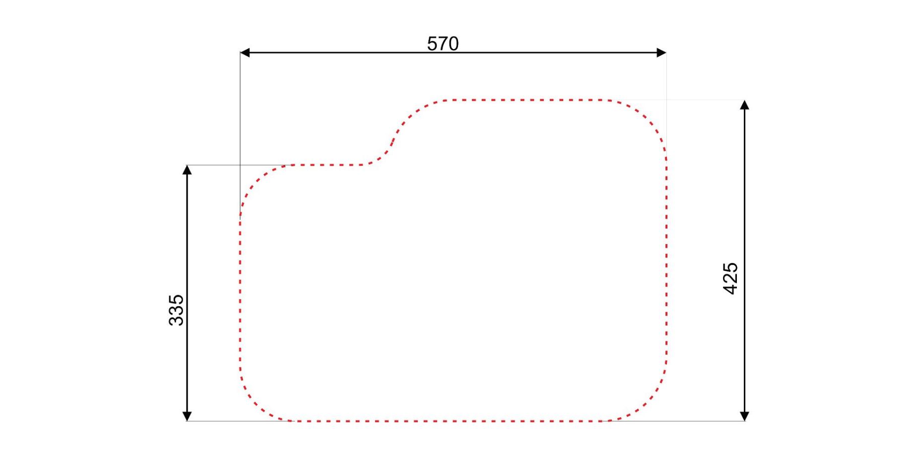 Undermount  R65 Serisi As 341-L  resmi